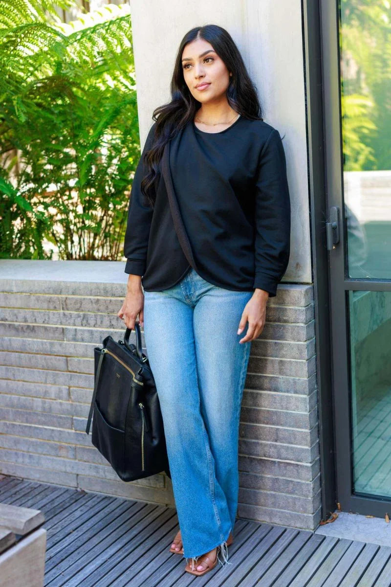 Simple Wishes Carlotta Fleece Nursing Top