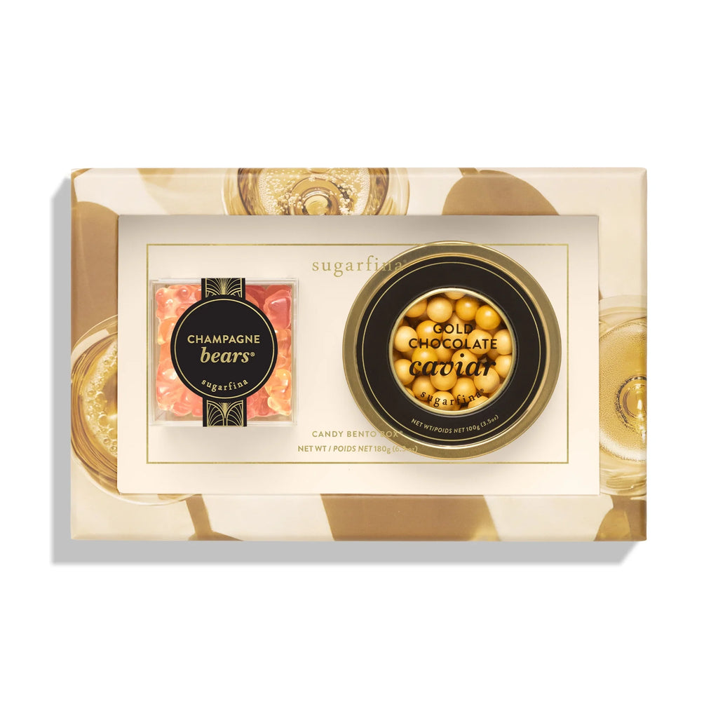 Sugarfina Champagne & Caviar 2 Piece Bento Box