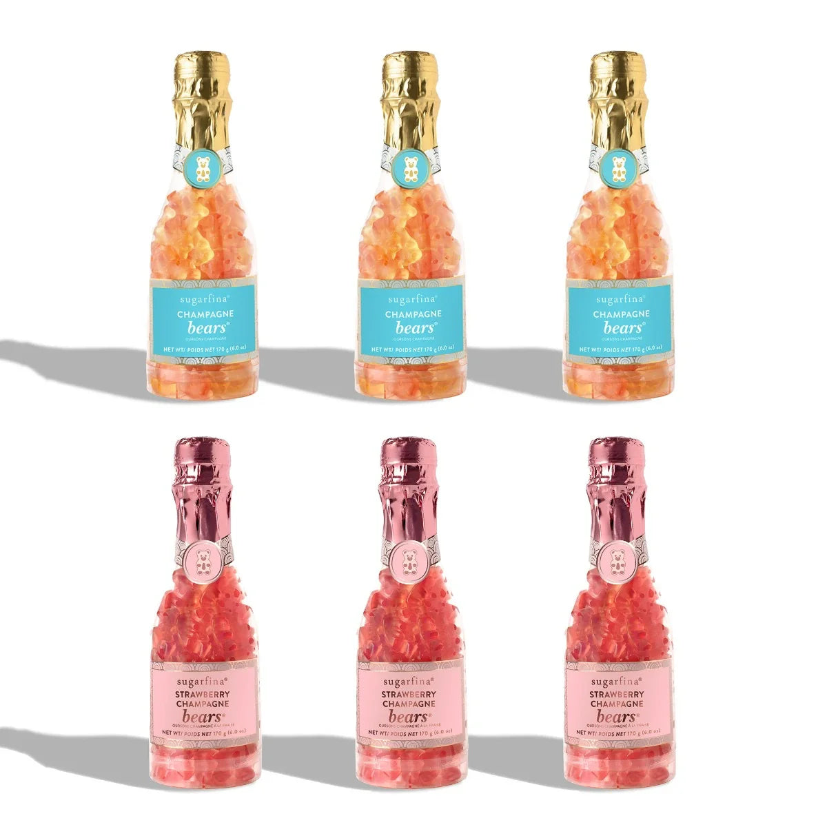 Sugarfina Champagne Cellar Celebration Bottle - Party Pack of 6