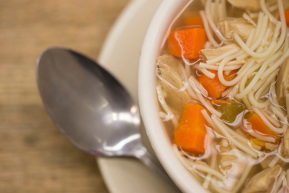 Katz's Delicatessen Chicken Noodle Soup