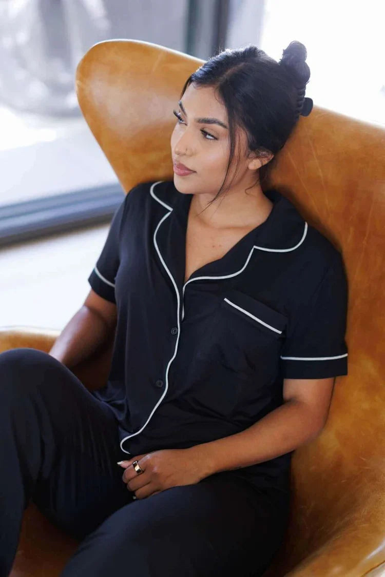 Simple Wishes Chrissy Jersey Short Sleeve Pajama Set