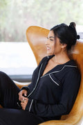 Simple Wishes Christina Jersey Long Sleeve Pajama Set