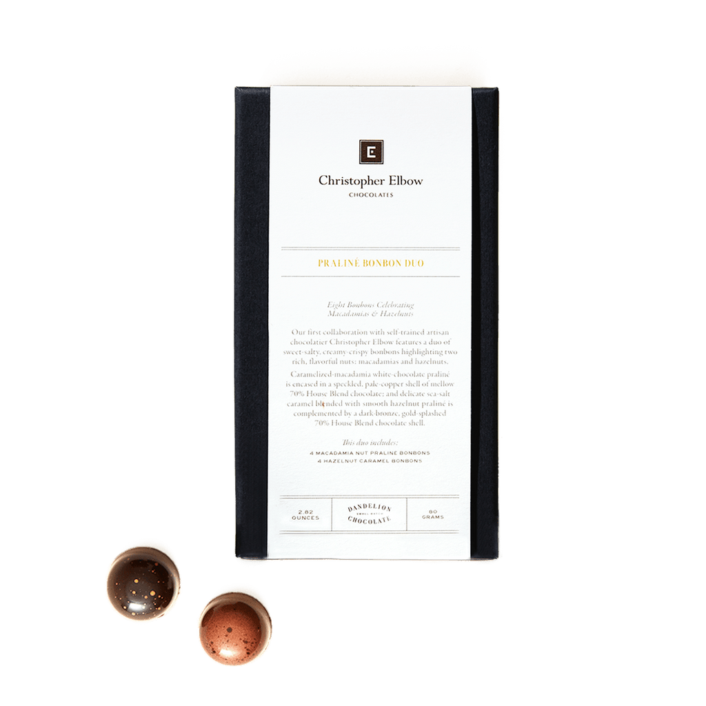 Dandelion Chocolate Praliné Bonbon Duo