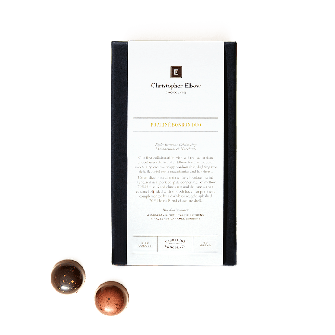 Dandelion Chocolate Praliné Bonbon Duo