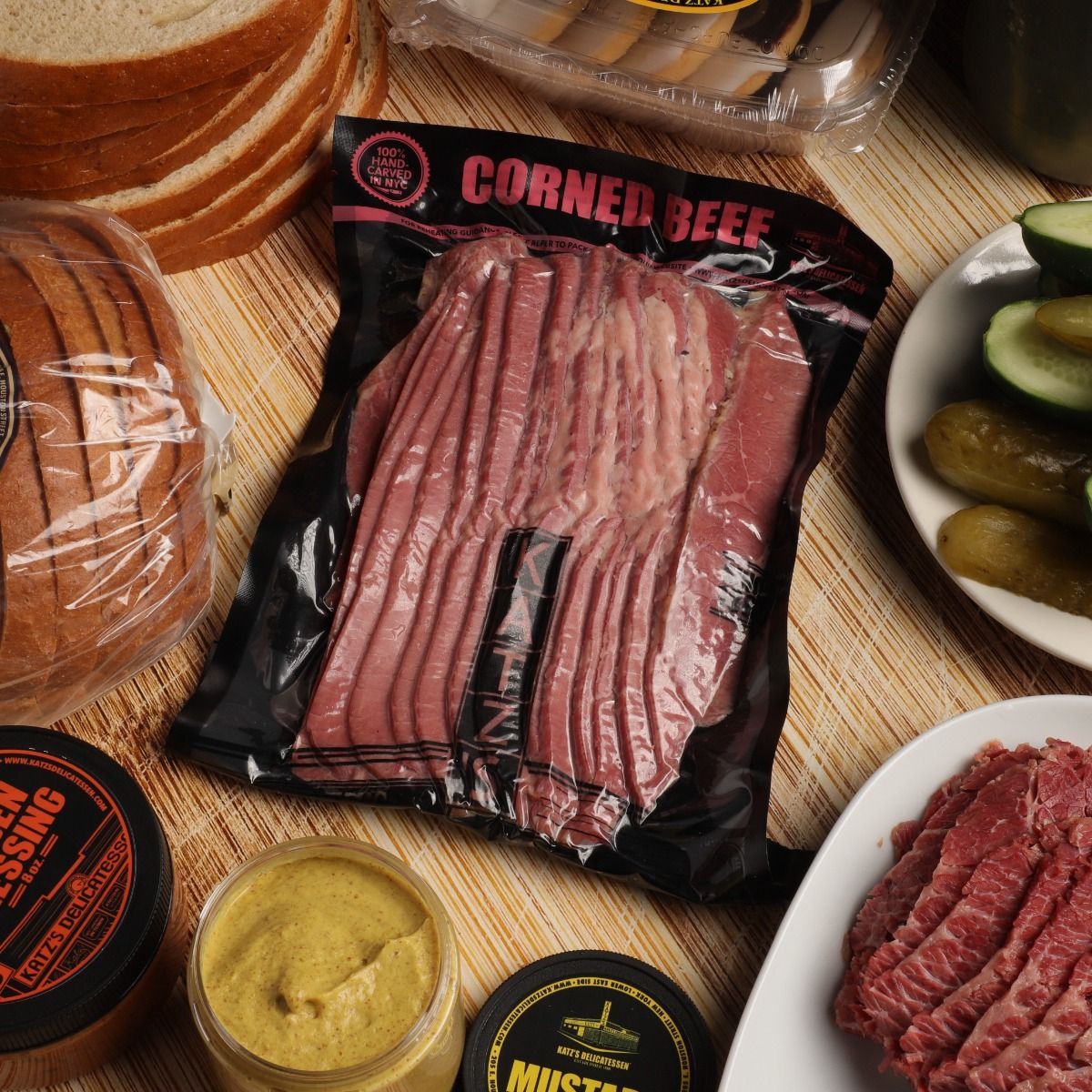 Katz's Delicatessen Corned Beef - Sliced by the Pound