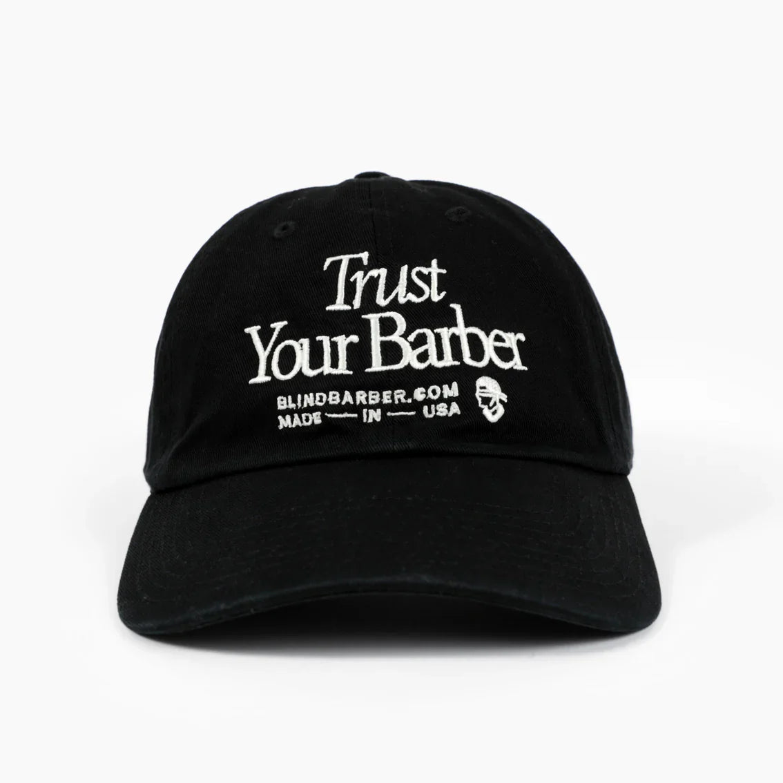 Blind Barber Trust Your Barber - Dad Hat - Black