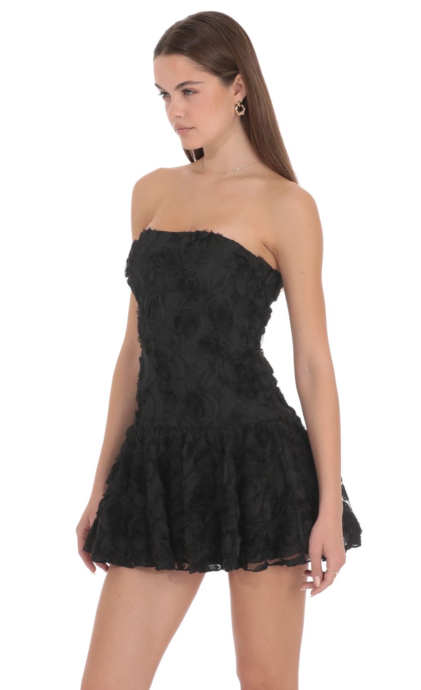 Lucy In The Sky Rosette Mini Dress