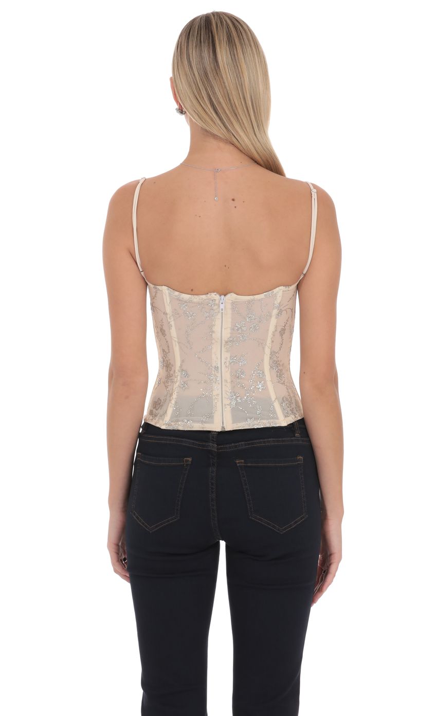 Lucy In The Sky Solviera Embellished Corset Top
