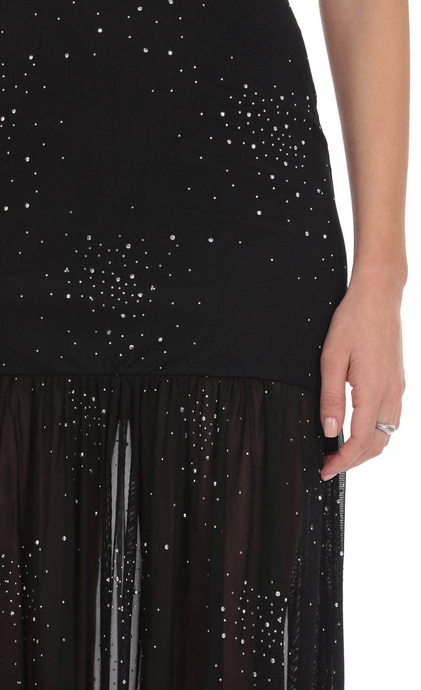 Lucy In The Sky Gianna Rhinestone Maxi Dress