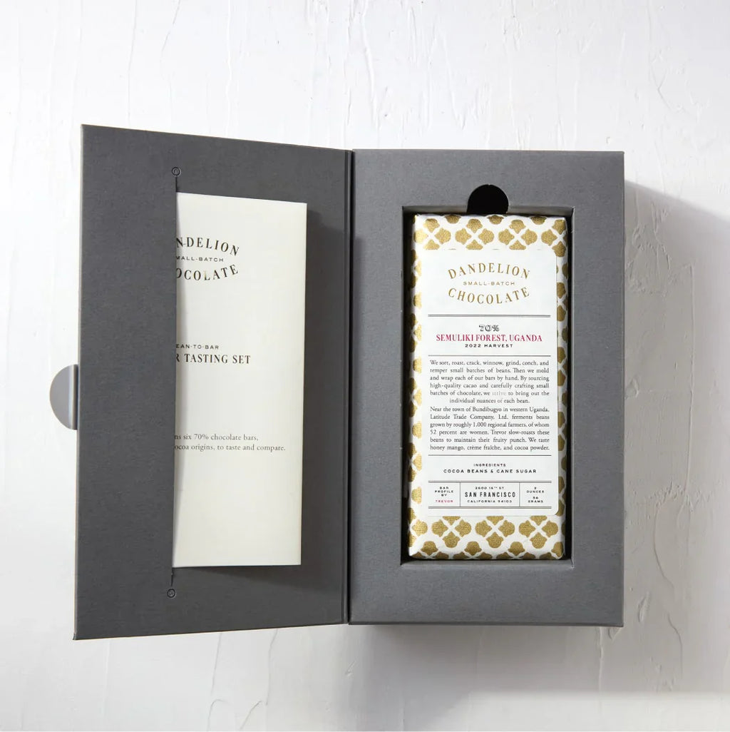 Dandelion Chocolate 70% Six‑Bar Gift Set