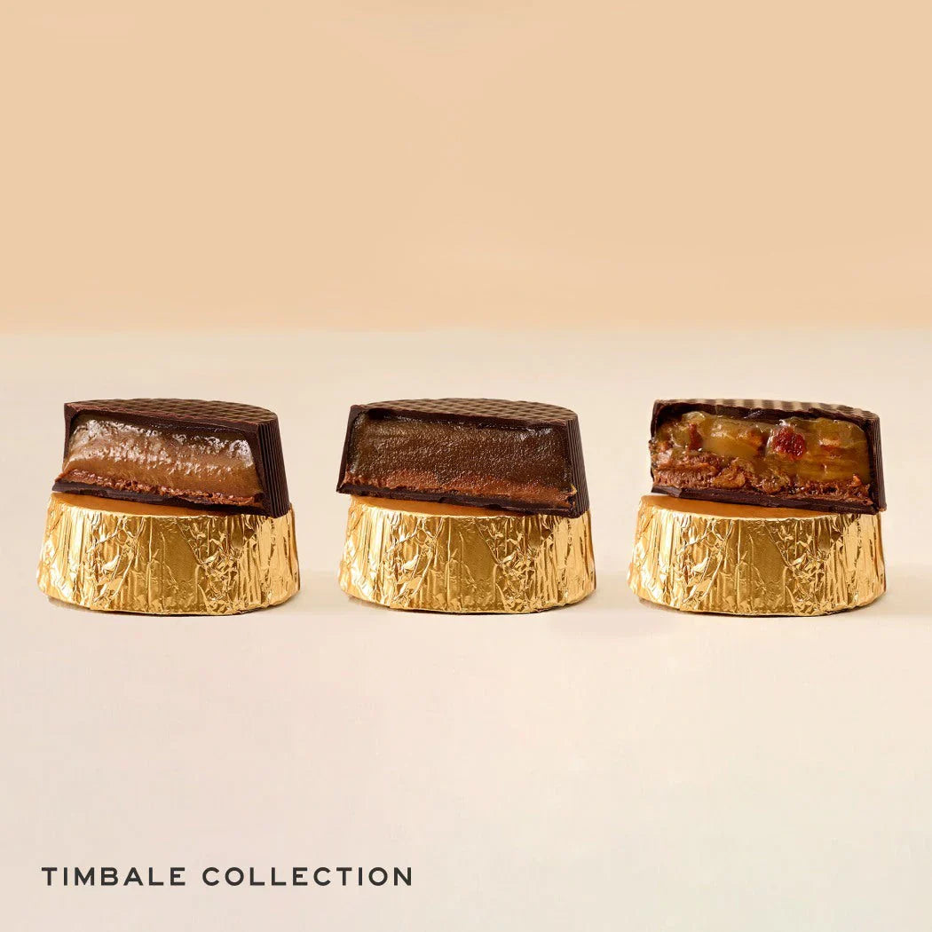 Dandelion Chocolate Apple Pie Timbale