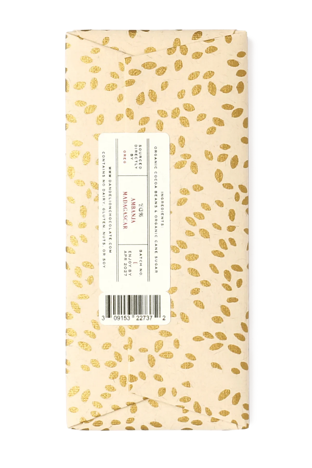 Dandelion Chocolate Ambanja