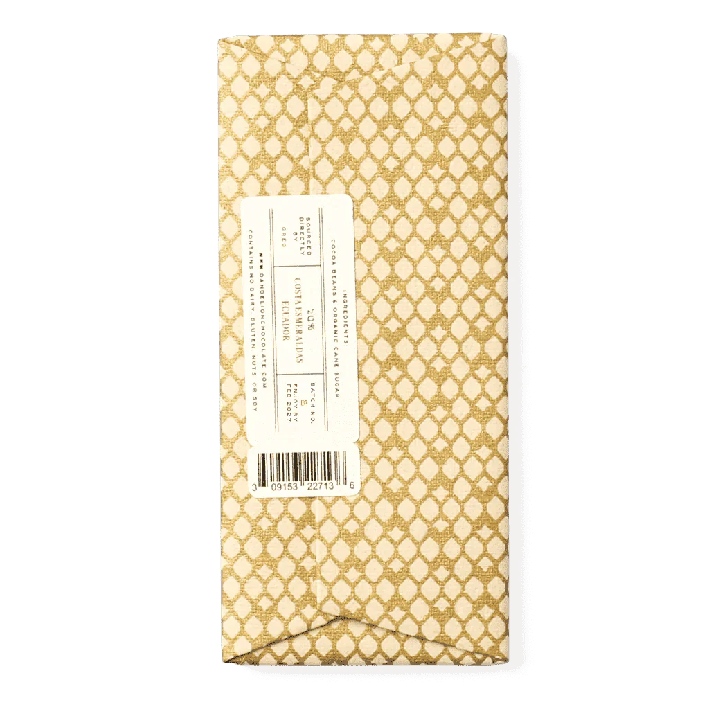 Dandelion Chocolate Costa Esmeraldas 1