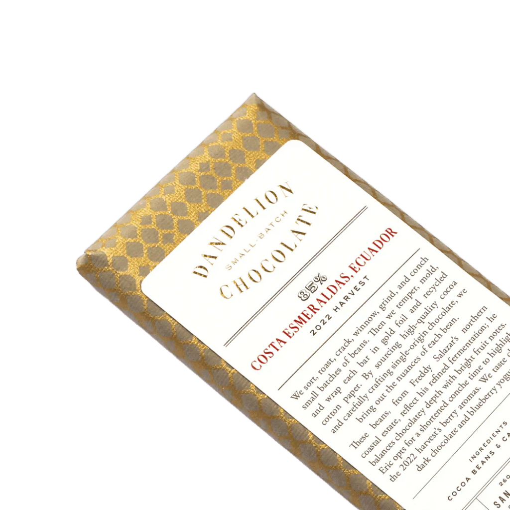 Dandelion Chocolate Costa Esmeraldas 2