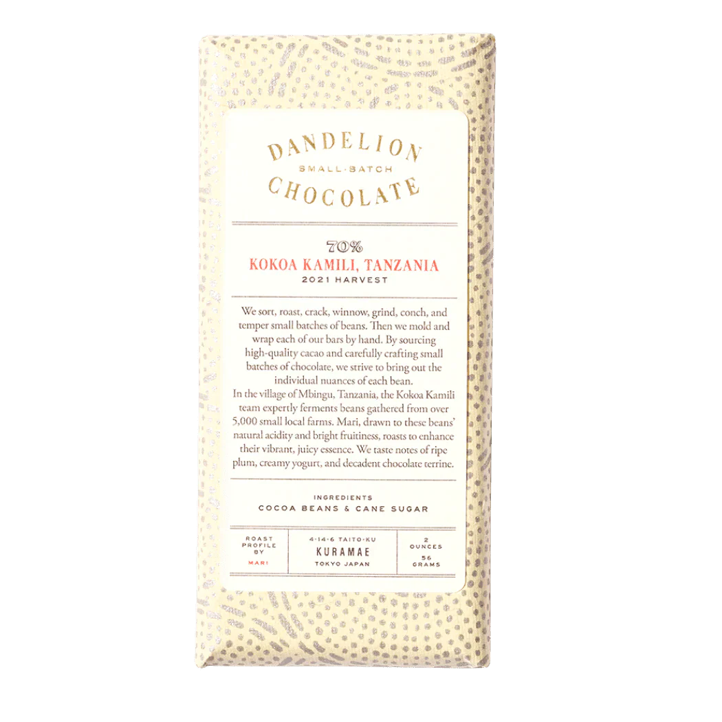 Dandelion Chocolate Kokoa Kamili 2