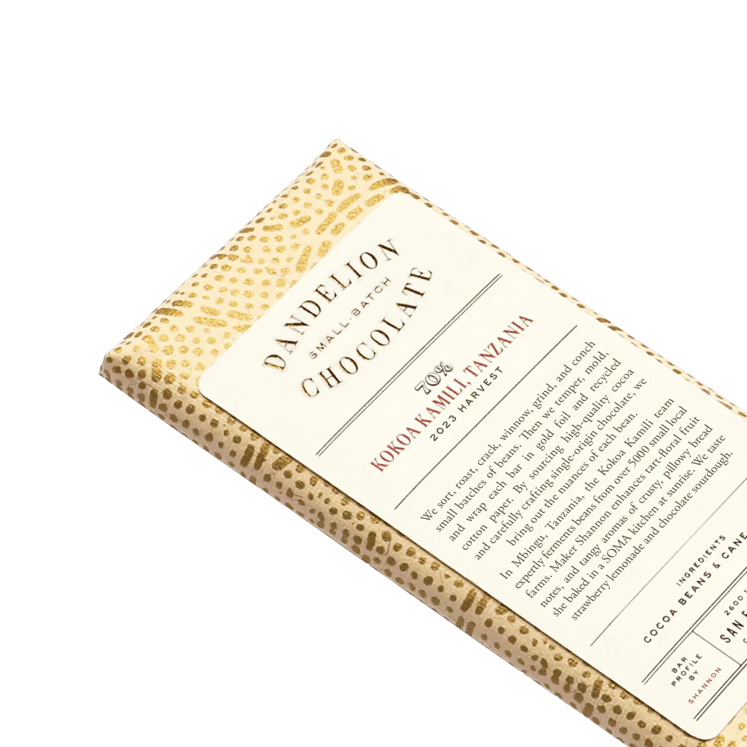 Dandelion Chocolate Kokoa Kamili 1