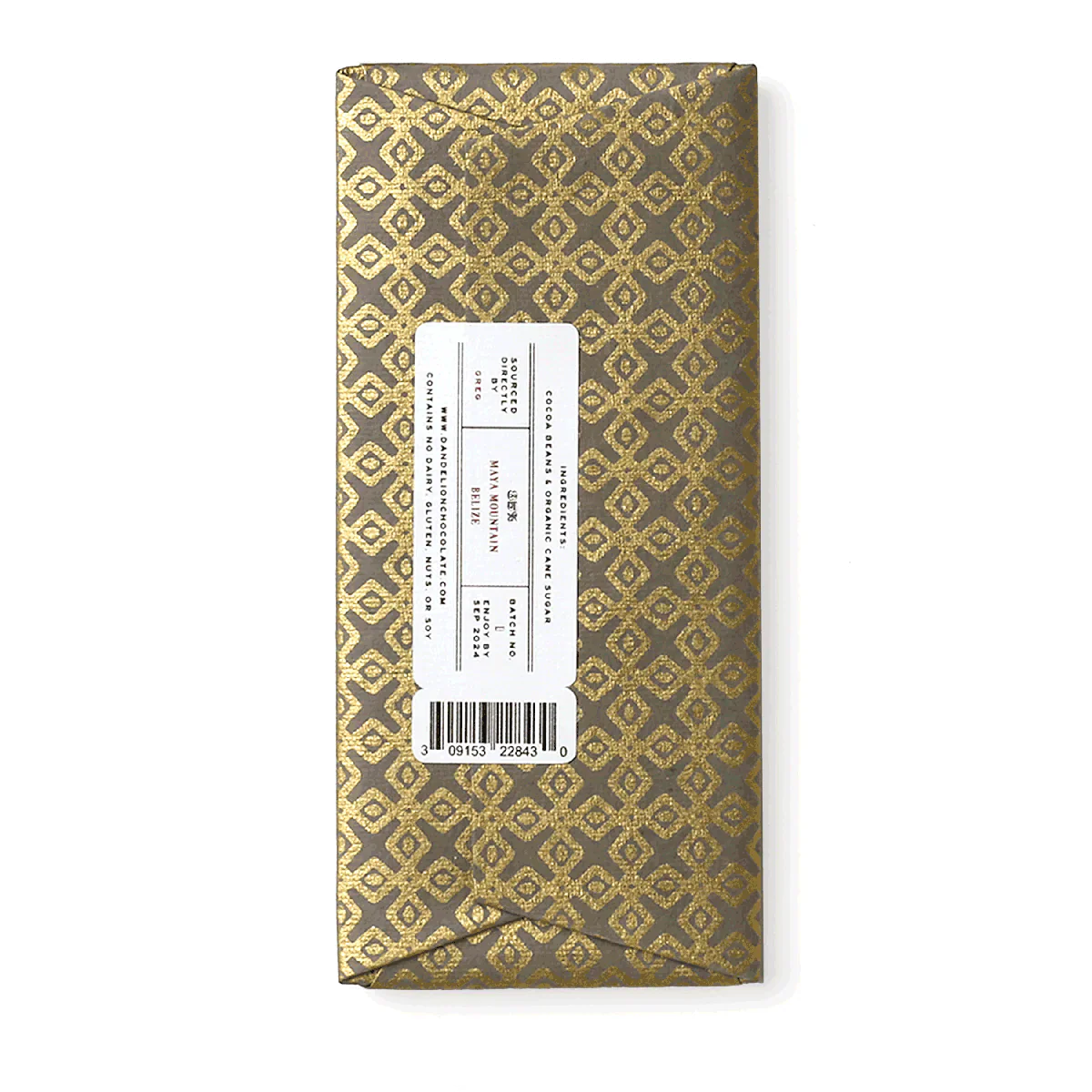 Dandelion Chocolate Maya Mountain
