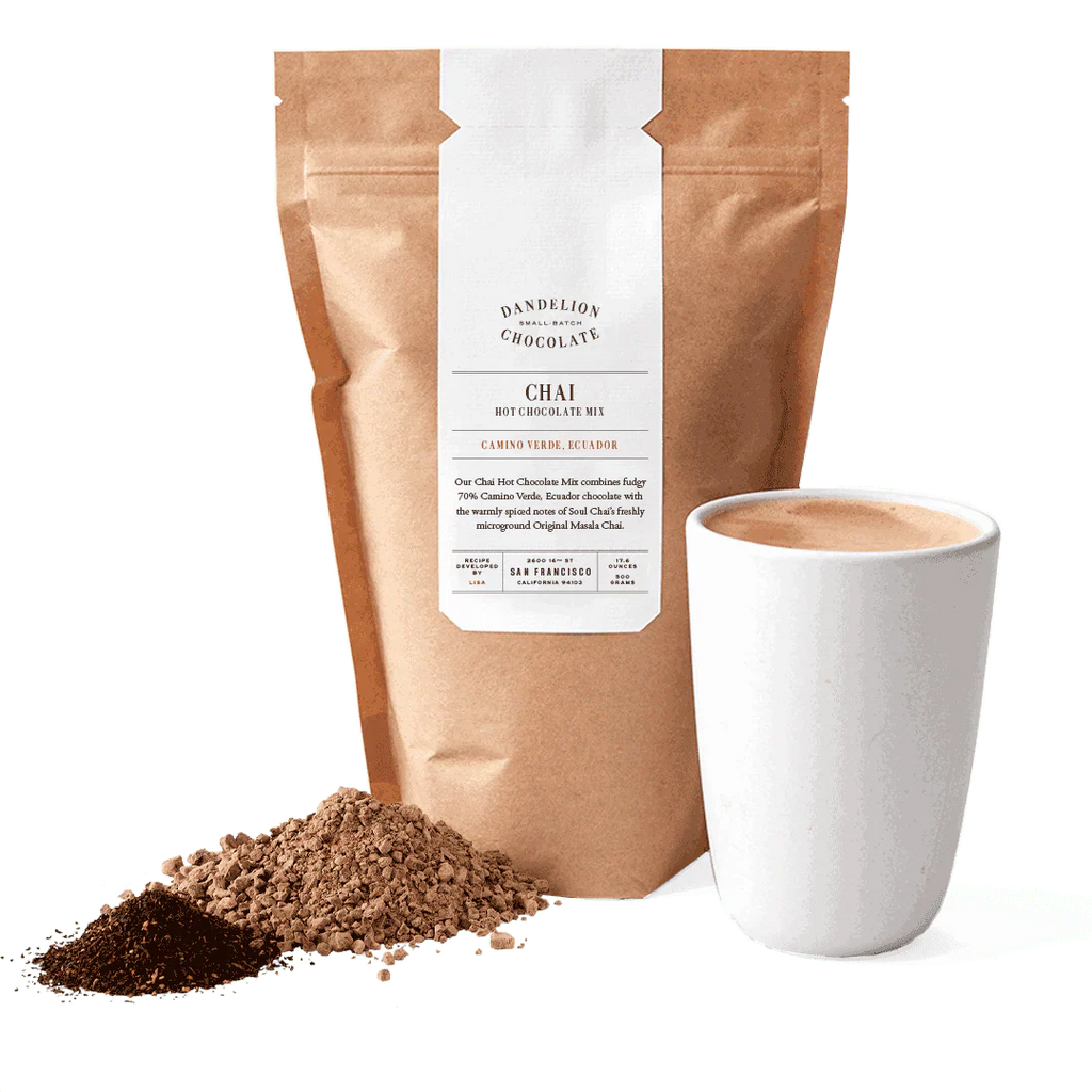 Dandelion Chocolate Chai Hot Chocolate Mix - Large