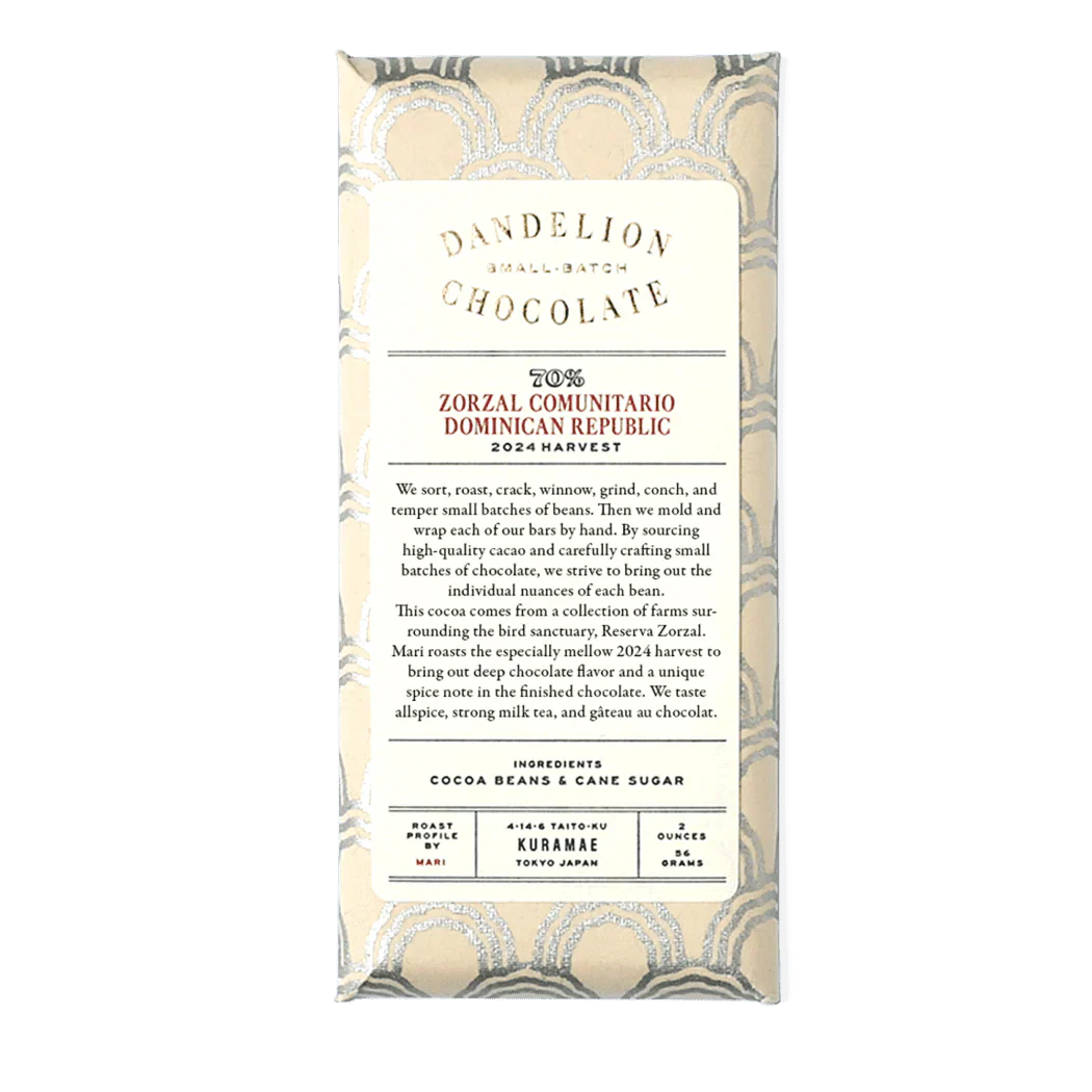 Dandelion Chocolate Zorzal Comunitario 2