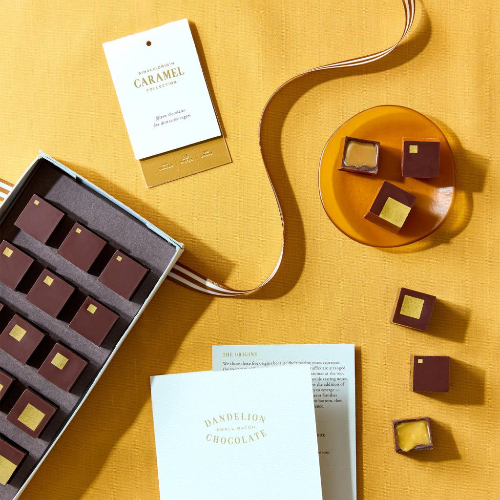 Dandelion Chocolate Single-Origin Caramel Collection