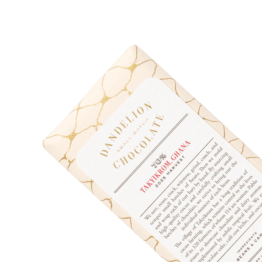 Dandelion Chocolate Takyikrom