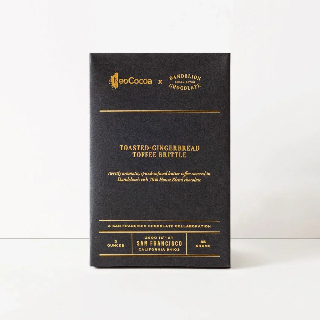 Dandelion Chocolate Toasted-Gingerbread Toffee Brittle