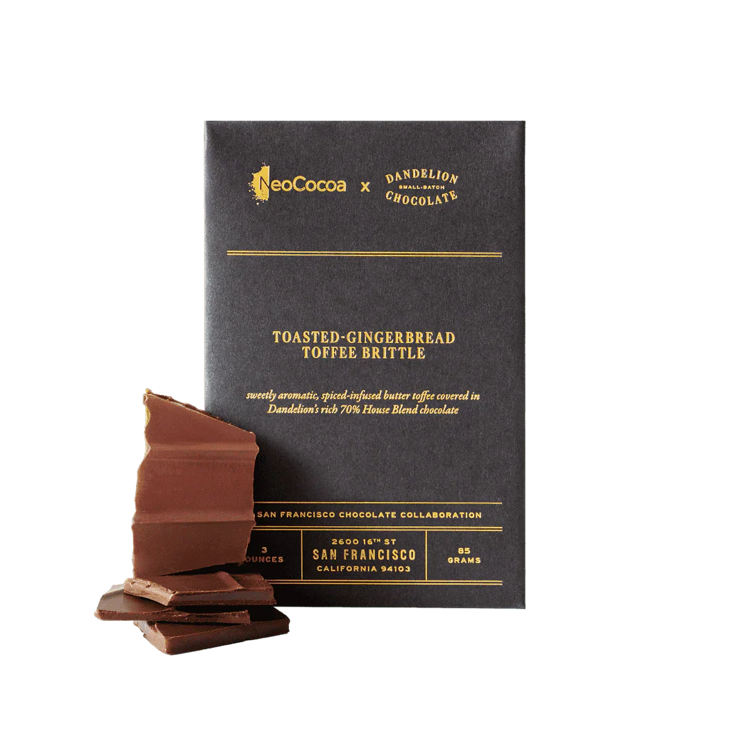 Dandelion Chocolate Toasted-Gingerbread Toffee Brittle