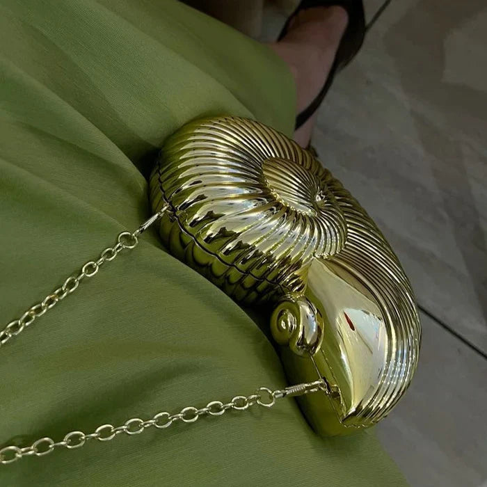 Mermaid Way Helix Conch Shape Bag