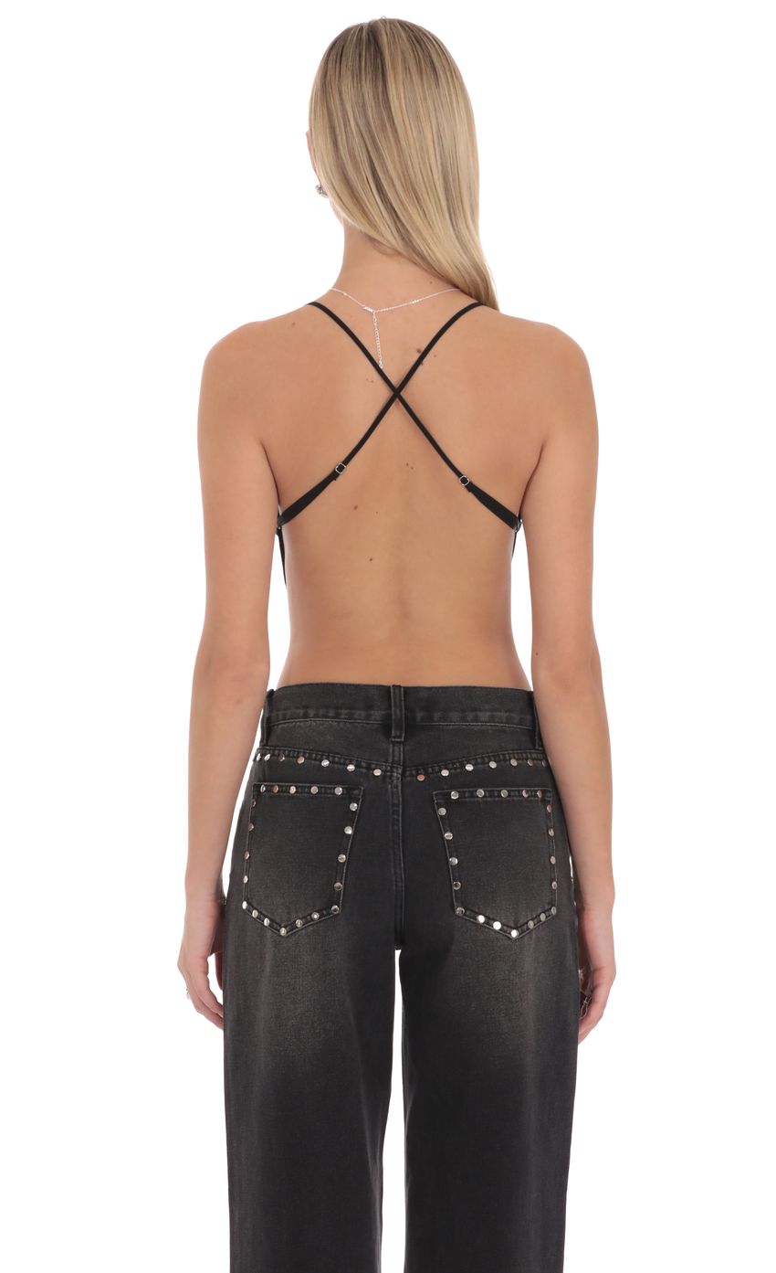 Lucy In The Sky Elvion Drape Halter Top