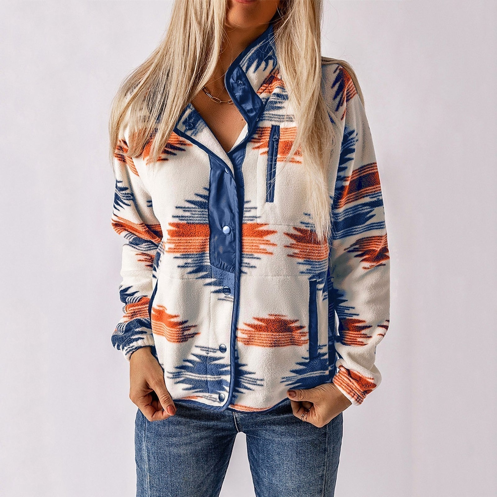 Nabalu Women’s Light Simmer Jacket – Long Sleeve Relaxed Fit Layer