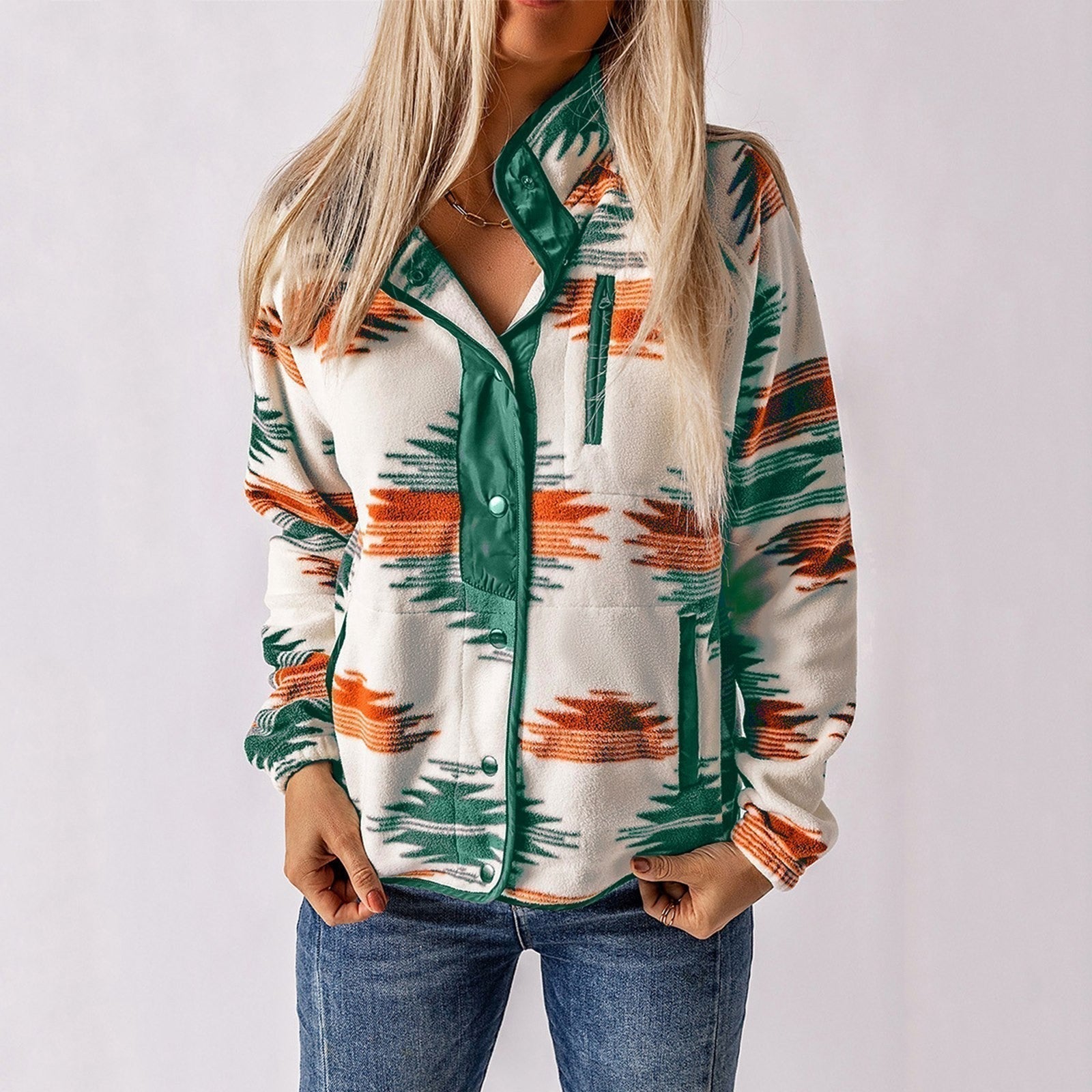 Nabalu Women’s Light Simmer Jacket – Long Sleeve Relaxed Fit Layer