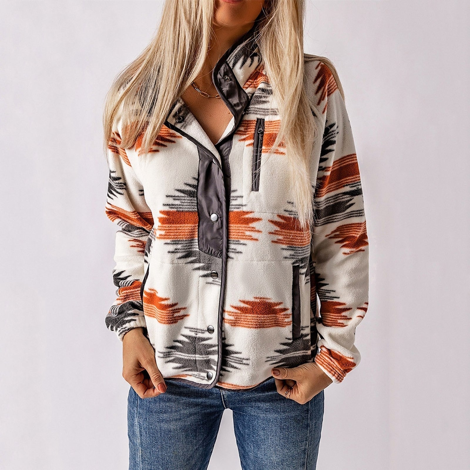 Nabalu Women’s Light Simmer Jacket – Long Sleeve Relaxed Fit Layer