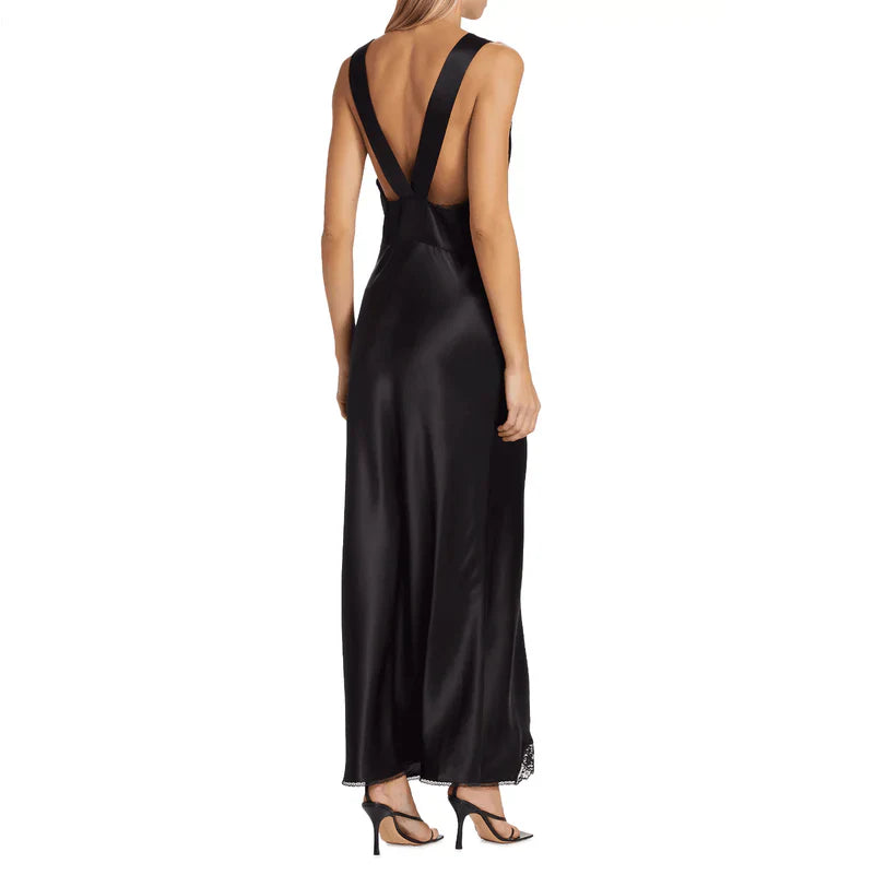 Mermaid Way Drama Lace Cut Out Maxi Dress