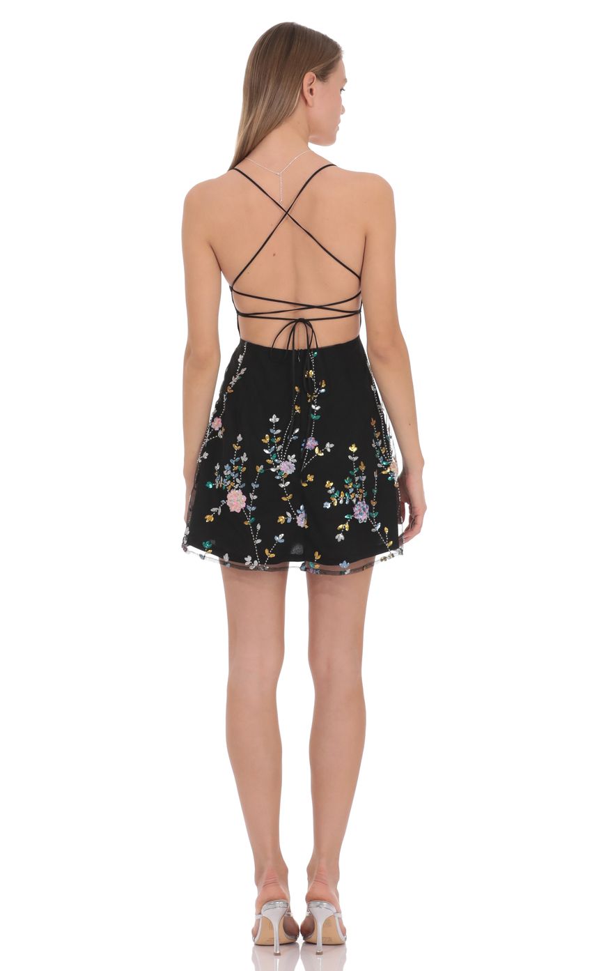 Lucy In The Sky Fleur Sequin Mini Dress