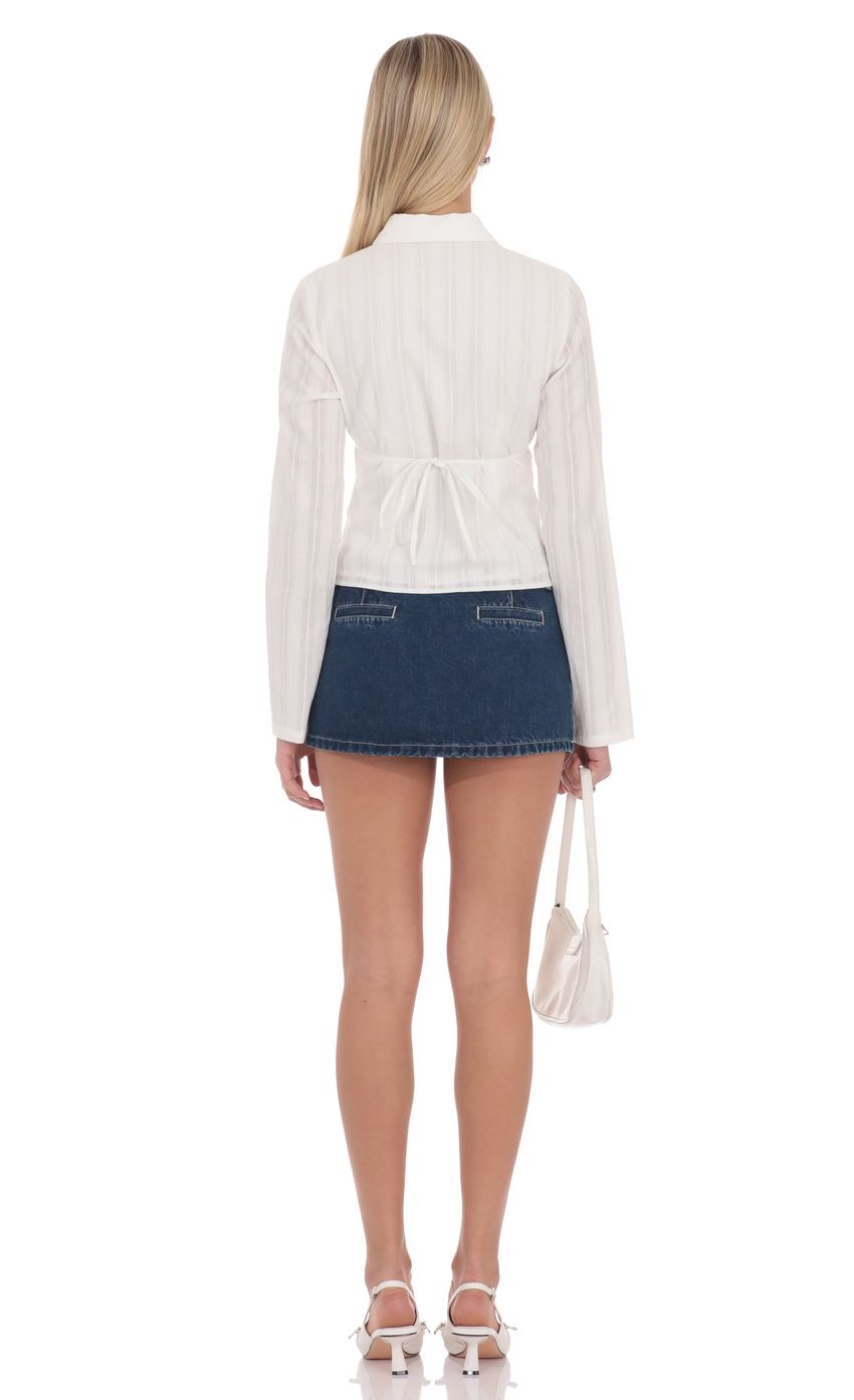 Lucy In The Sky Mila Button Front Top