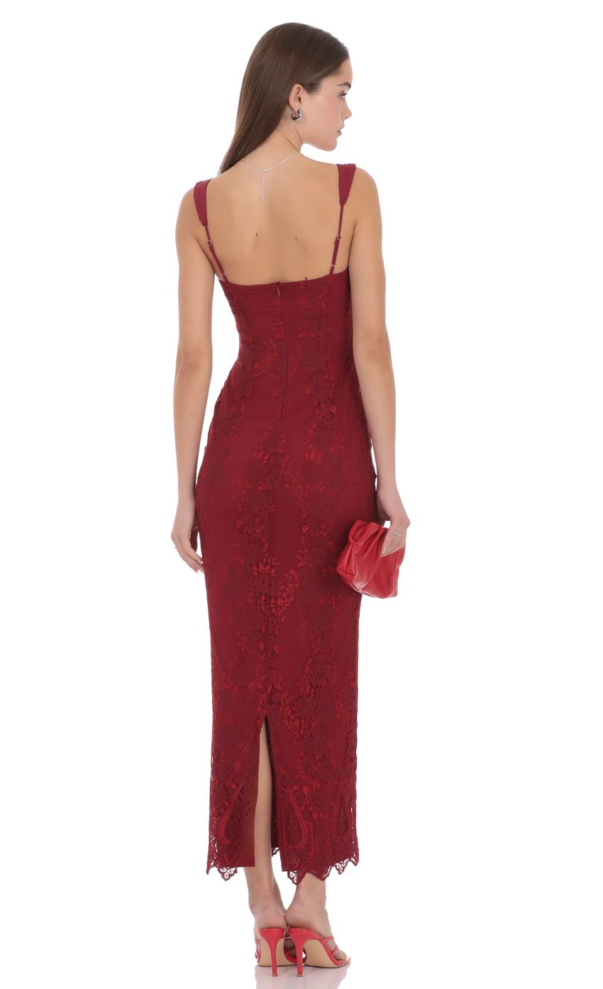 Lucy In The Sky Valen Lace Maxi Dress