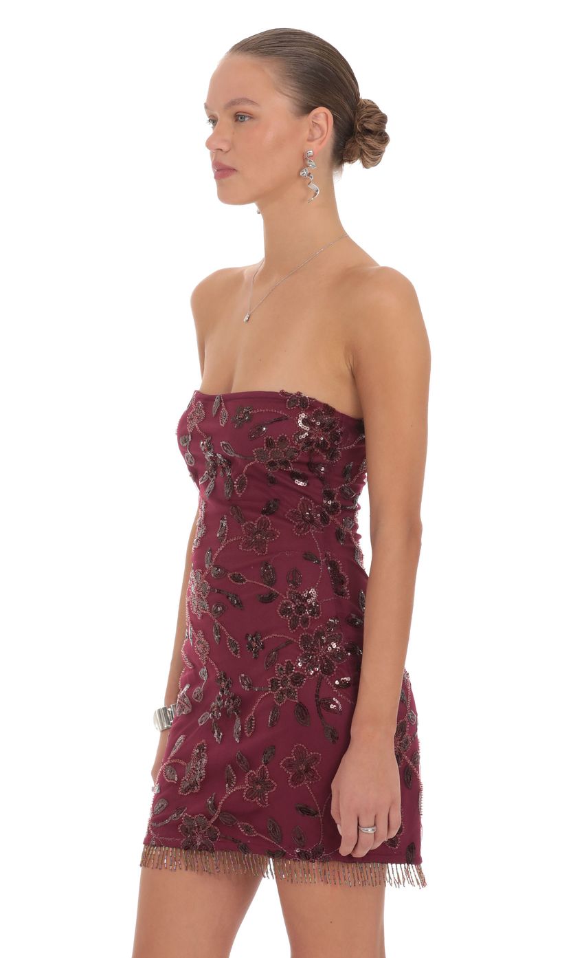 Lucy In The Sky Kiara Embellished Mini Dress