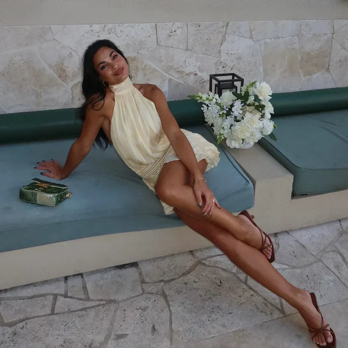 *Fabienne Chiffon Mini Dress