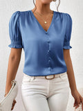 Nabalu Ari | Women’s Puff Sleeve Button Blouse