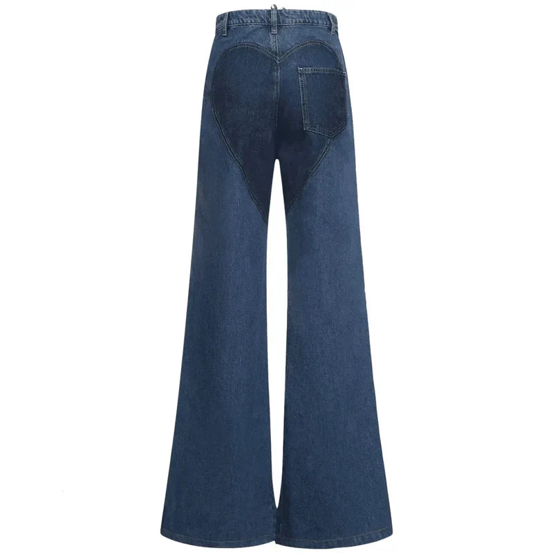 Mermaid Way Fashionistas Only High Waist Contract Jeans
