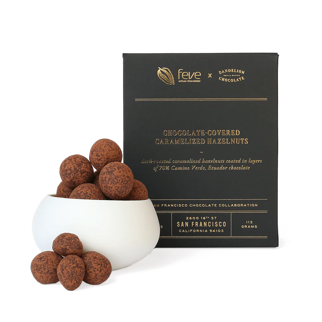 Dandelion Chocolate Chocolate-Covered Caramelized Hazelnuts