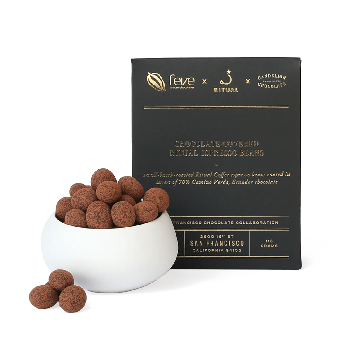 Dandelion Chocolate Chocolate-Covered Espresso Beans