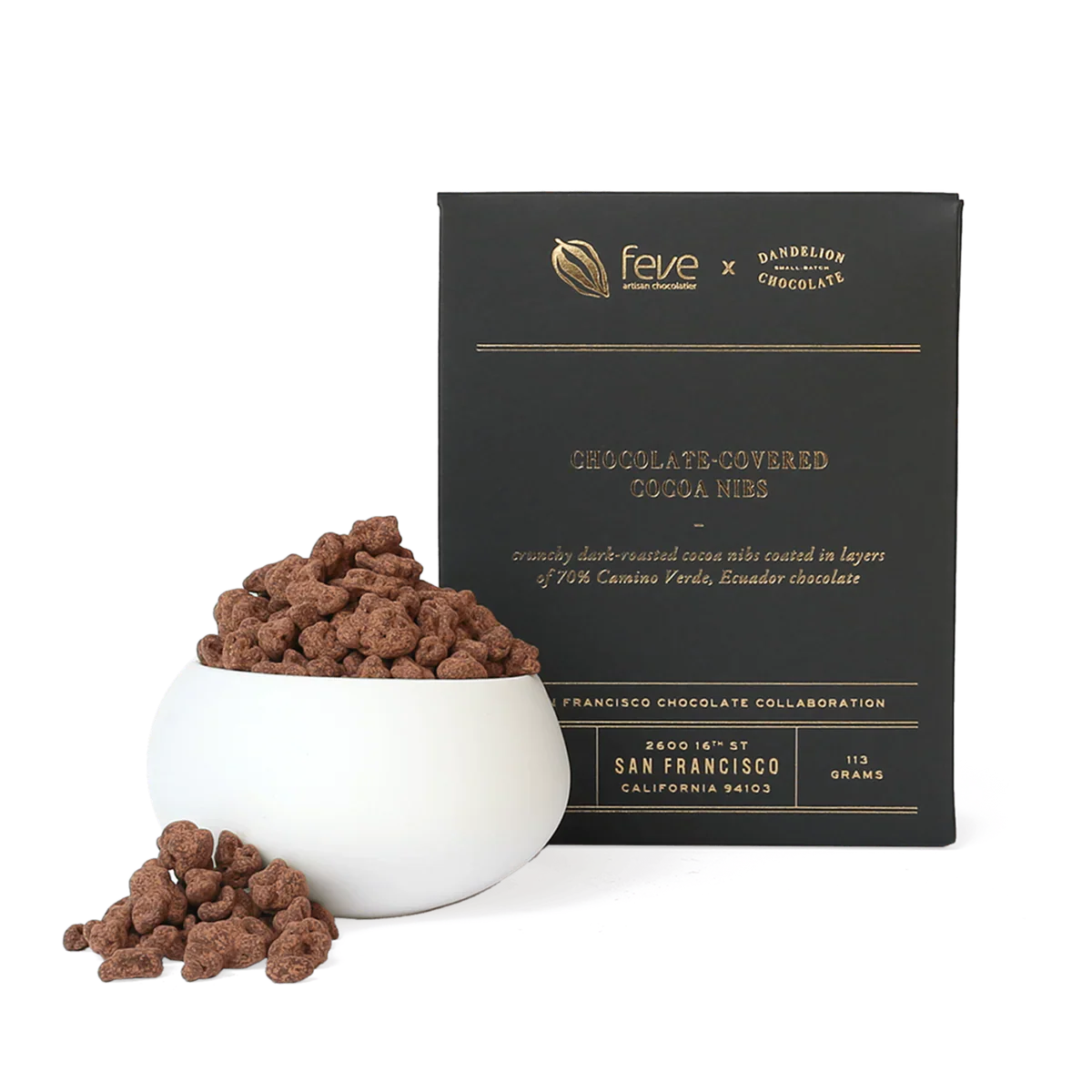 Dandelion Chocolate Chocolate-Covered Cocoa Nibs