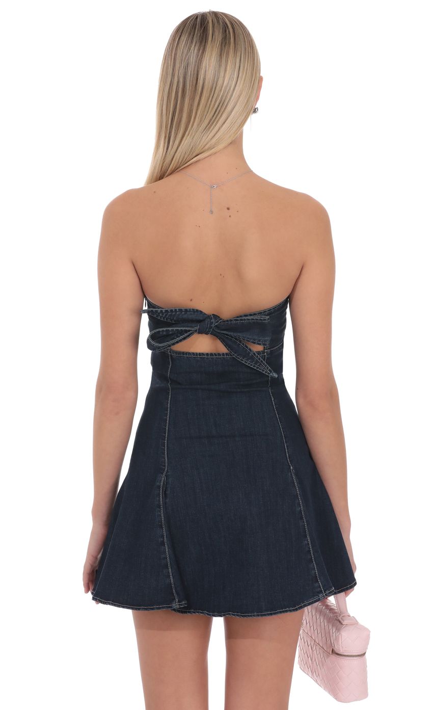 Lucy In The Sky Rovelle Denim Mini Dress