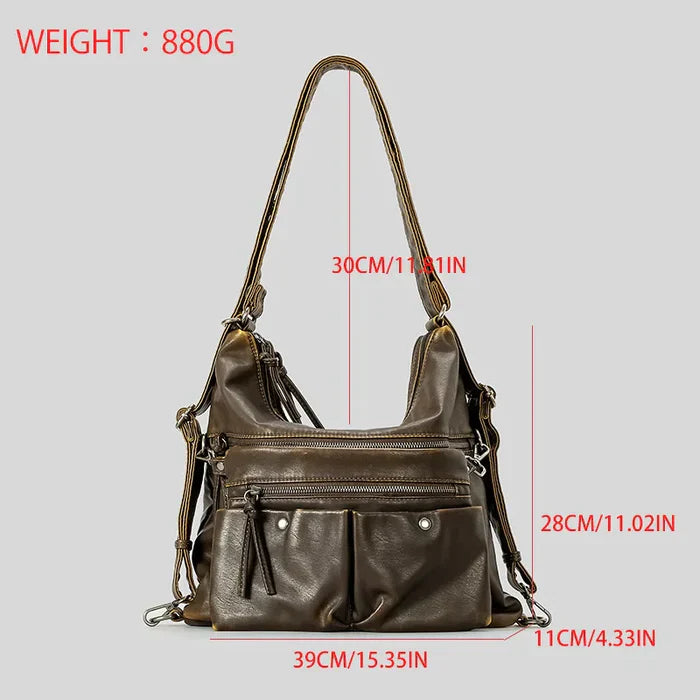 *Gevix Multiple Pockets Shoulder Bag