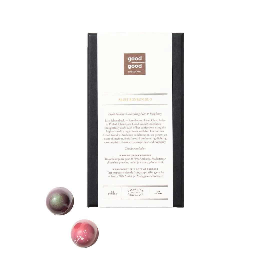 Dandelion Chocolate Fruit Bonbon Duo