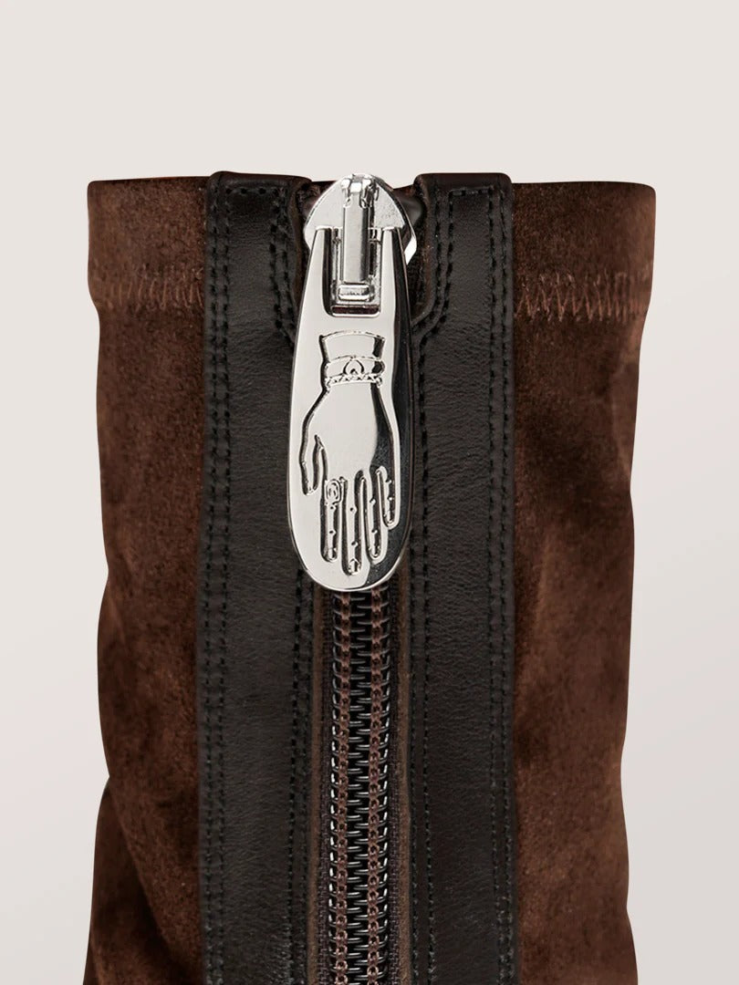 Harper & Lane Jamie - Suede Square Toe Boots