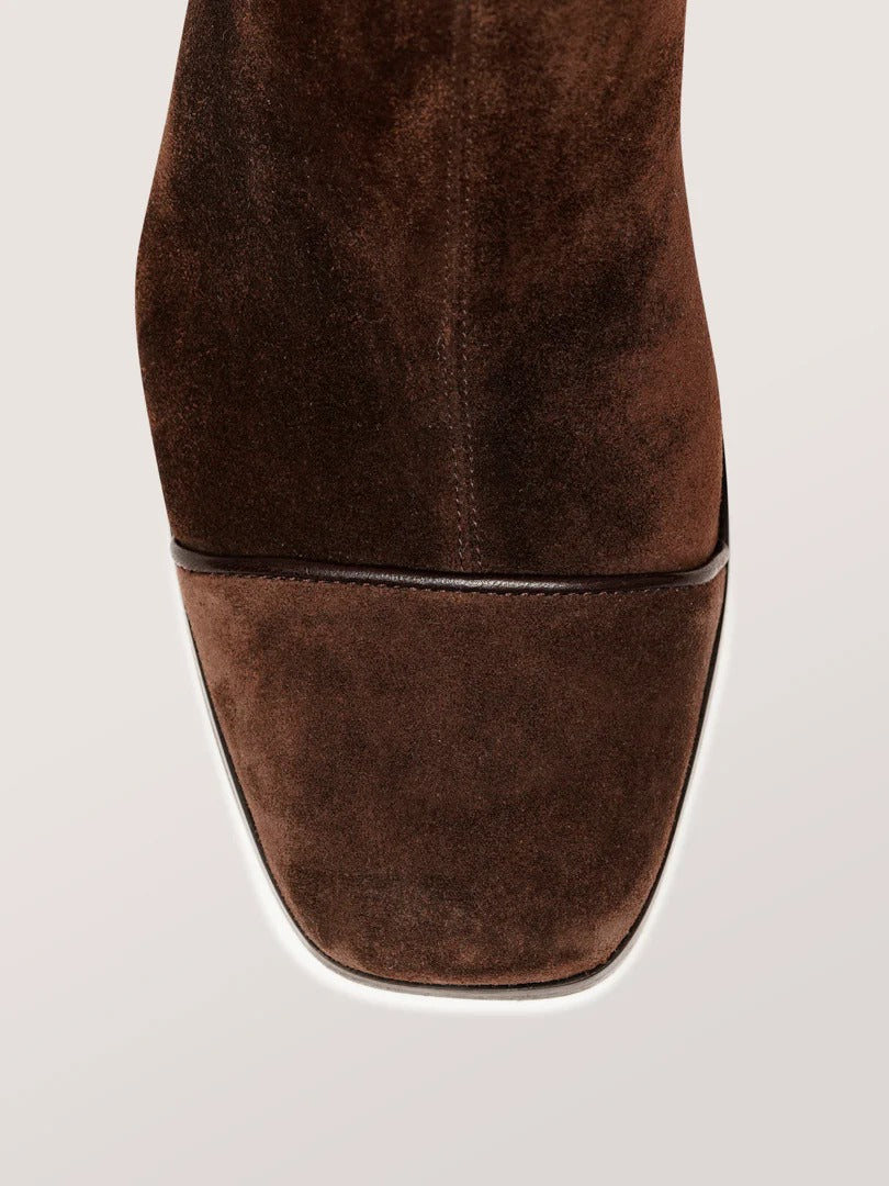 Harper & Lane Jamie - Suede Square Toe Boots