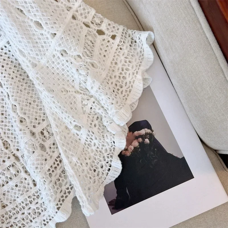 Nabalu Myrelle | Women’s Crochet Lace Bell Sleeve Blouse