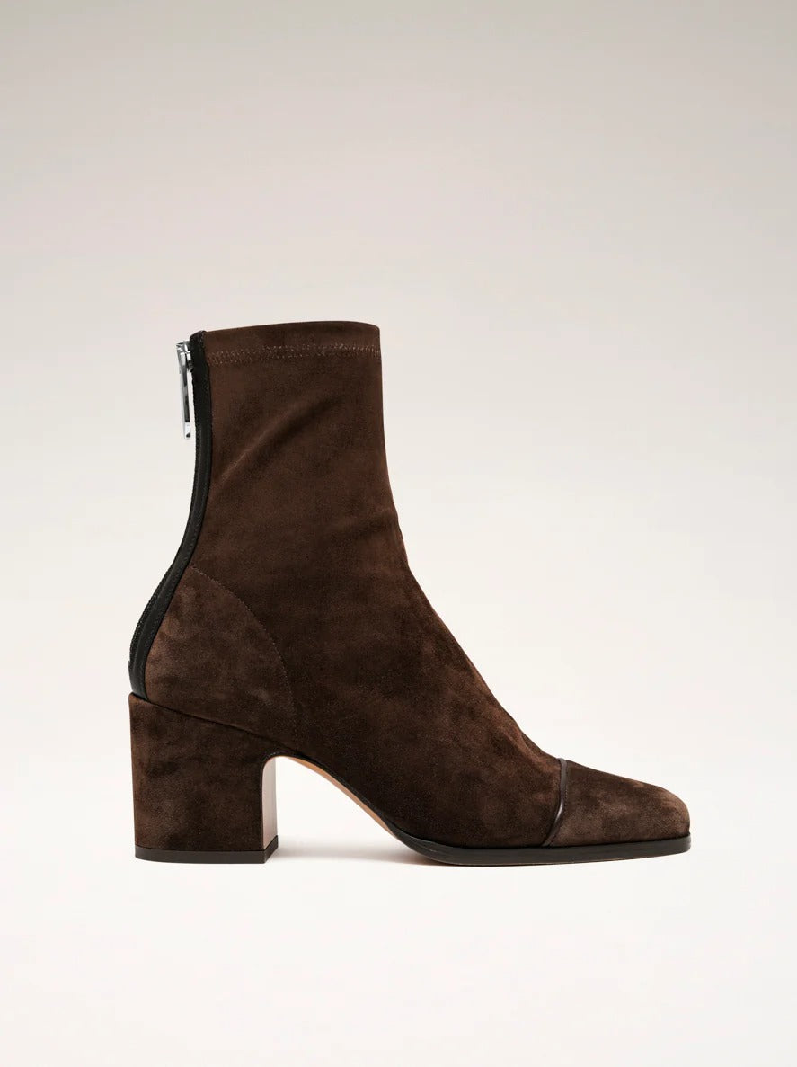 Harper & Lane Jamie - Suede Square Toe Boots